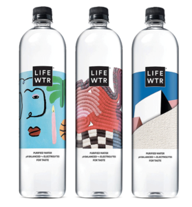 3x Pepsi LIFE WTR bottles